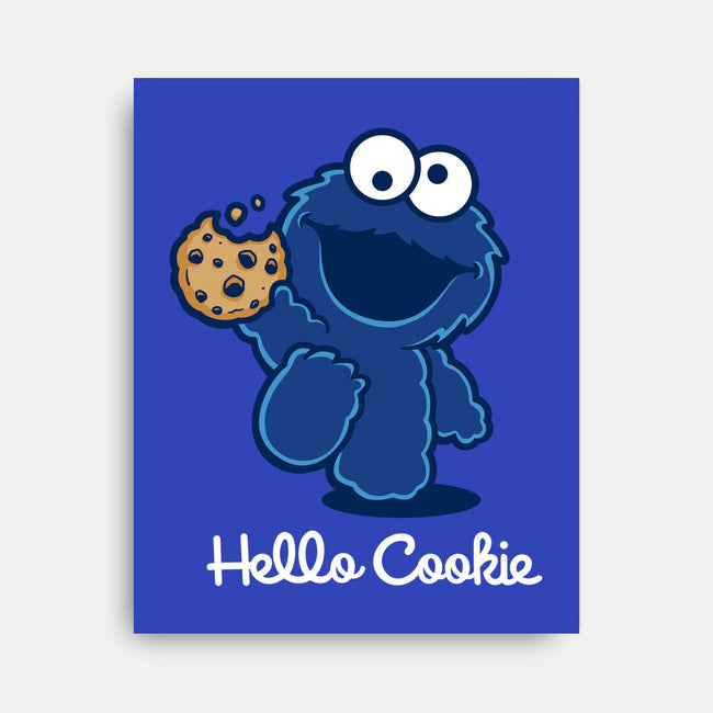 Hello Cookie-None-Stretched-Canvas-retrodivision