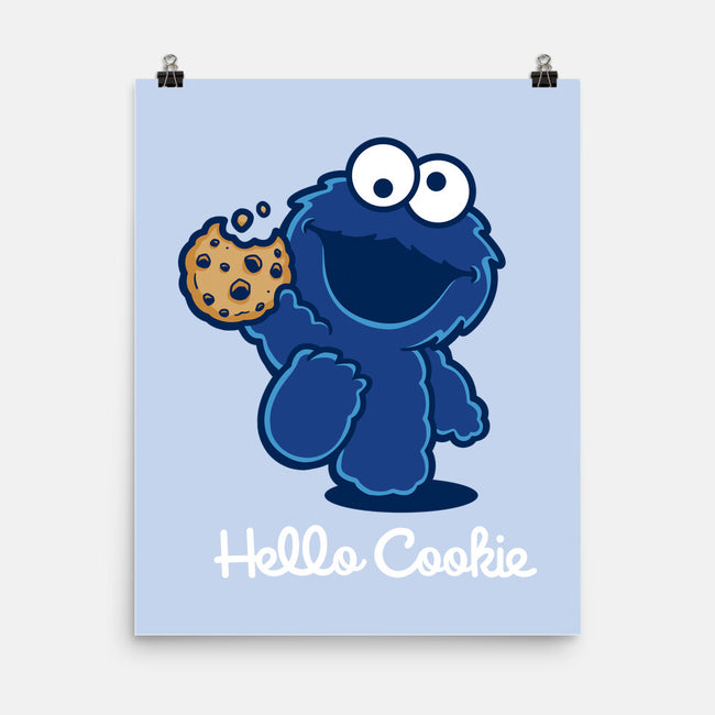 Hello Cookie-None-Matte-Poster-retrodivision