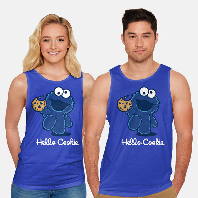 Hello Cookie-Unisex-Basic-Tank-retrodivision