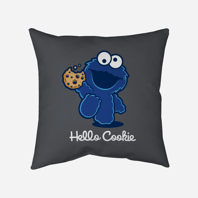 Hello Cookie-None-Removable Cover w Insert-Throw Pillow-retrodivision