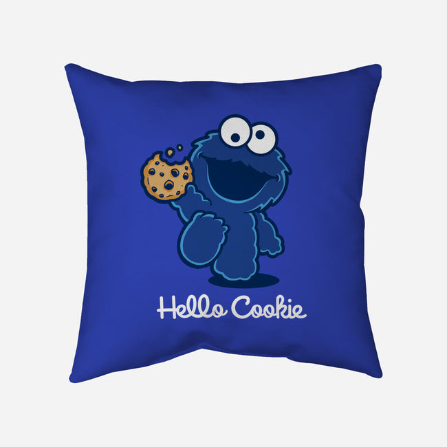 Hello Cookie-None-Removable Cover w Insert-Throw Pillow-retrodivision