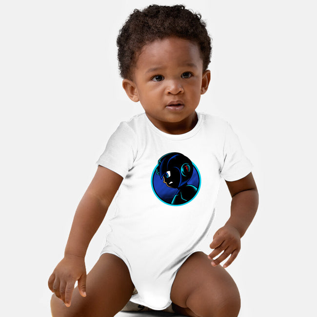 Shadow Cyborg-Baby-Basic-Onesie-spoilerinc