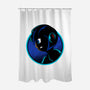 Shadow Cyborg-None-Polyester-Shower Curtain-spoilerinc