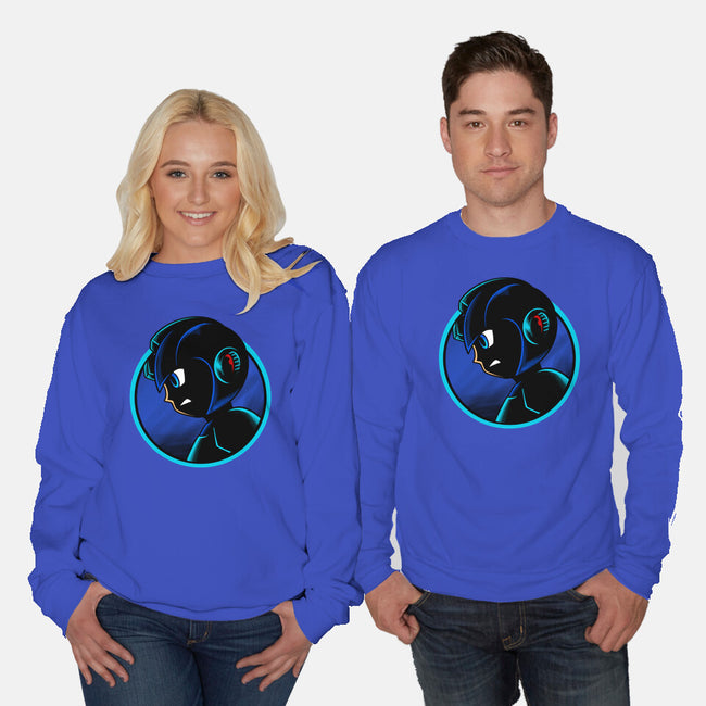 Shadow Cyborg-Unisex-Crew Neck-Sweatshirt-spoilerinc