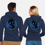 Shadow Cyborg-Unisex-Zip-Up-Sweatshirt-spoilerinc