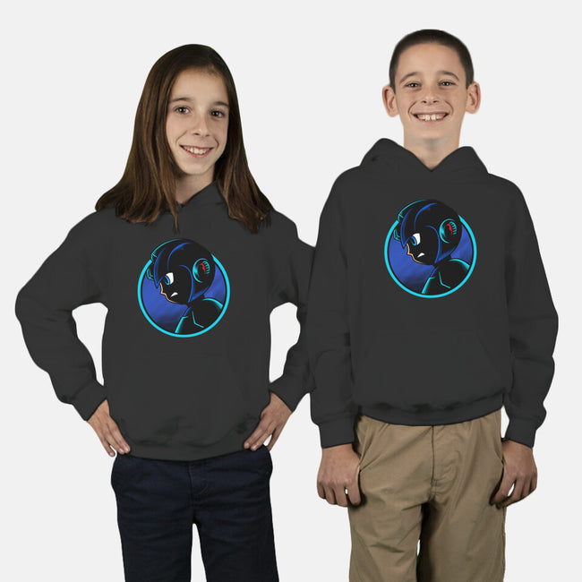 Shadow Cyborg-Youth-Pullover-Sweatshirt-spoilerinc