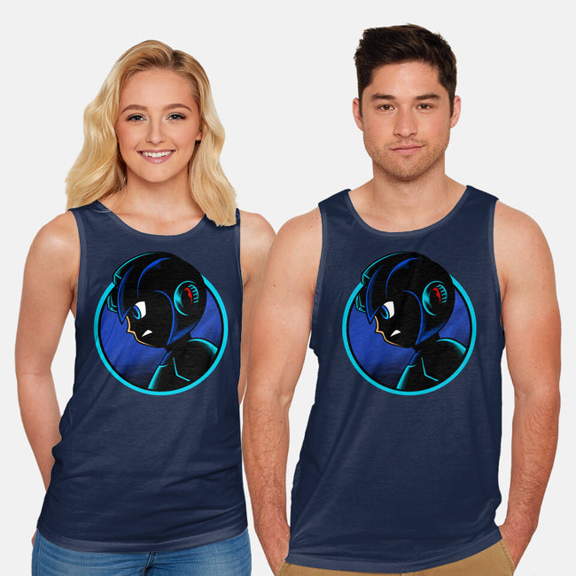 Shadow Cyborg-Unisex-Basic-Tank-spoilerinc