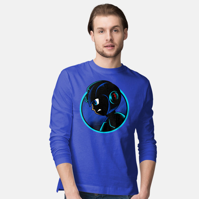 Shadow Cyborg-Mens-Long Sleeved-Tee-spoilerinc