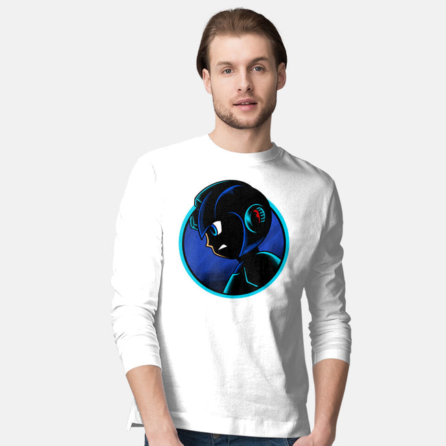 Shadow Cyborg-Mens-Long Sleeved-Tee-spoilerinc