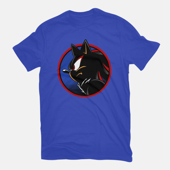 Dark Hedgehog-Unisex-Basic-Tee-spoilerinc