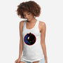 Dark Hedgehog-Womens-Racerback-Tank-spoilerinc