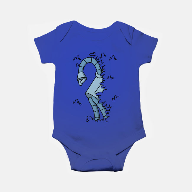 Shiny Metal Bush-Baby-Basic-Onesie-Barbadifuoco