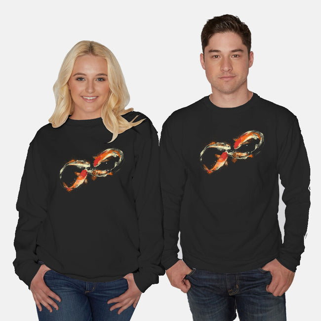 Infinity Kois-Unisex-Crew Neck-Sweatshirt-kharmazero