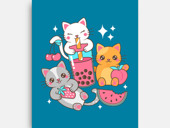 Boba Tea Kittens