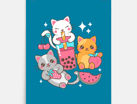 Boba Tea Kittens