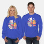 Boba Tea Kittens-Unisex-Crew Neck-Sweatshirt-robyriker