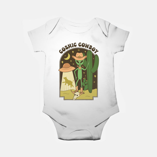 Cosmic Cowboy-Baby-Basic-Onesie-robyriker