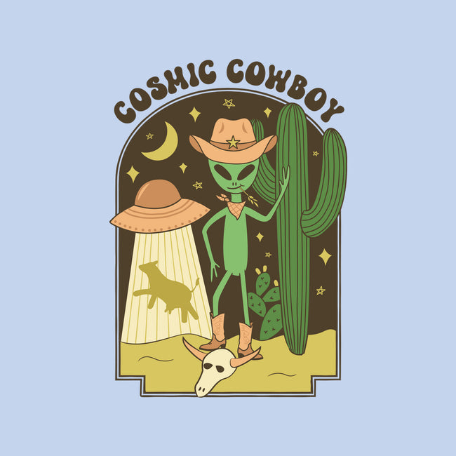 Cosmic Cowboy-Womens-Basic-Tee-robyriker