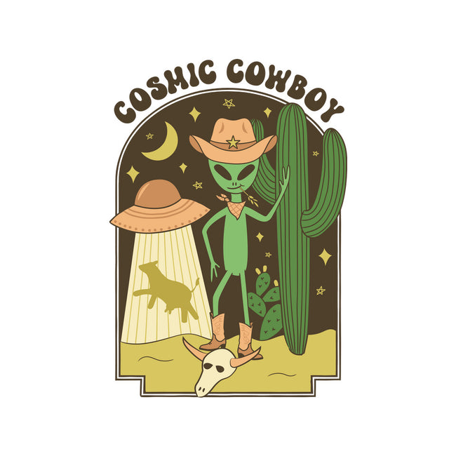 Cosmic Cowboy-Womens-Racerback-Tank-robyriker