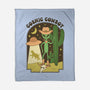 Cosmic Cowboy-None-Fleece-Blanket-robyriker