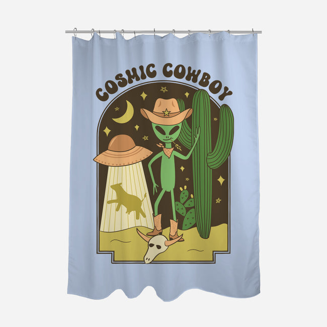 Cosmic Cowboy-None-Polyester-Shower Curtain-robyriker