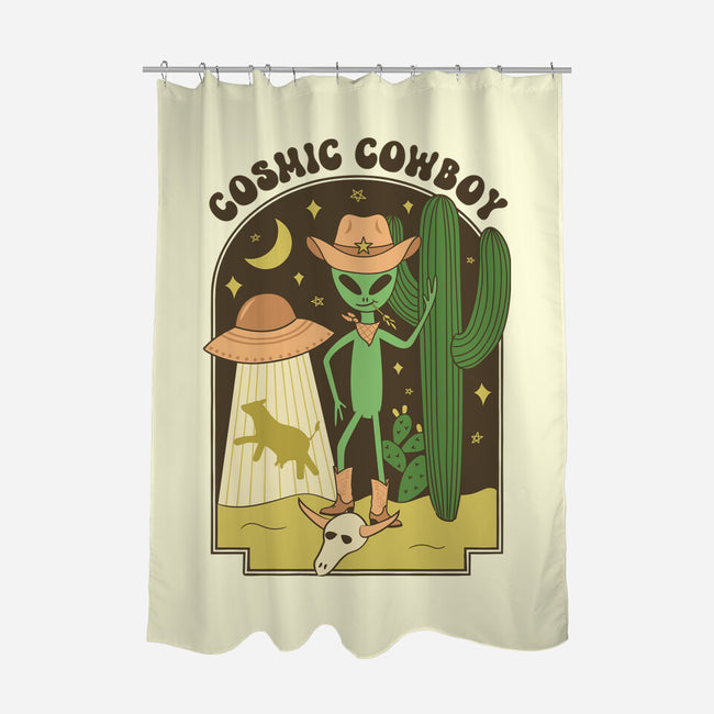 Cosmic Cowboy-None-Polyester-Shower Curtain-robyriker