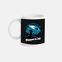 Cat Waiting The Meteor-None-Mug-Drinkware-Studio Mootant