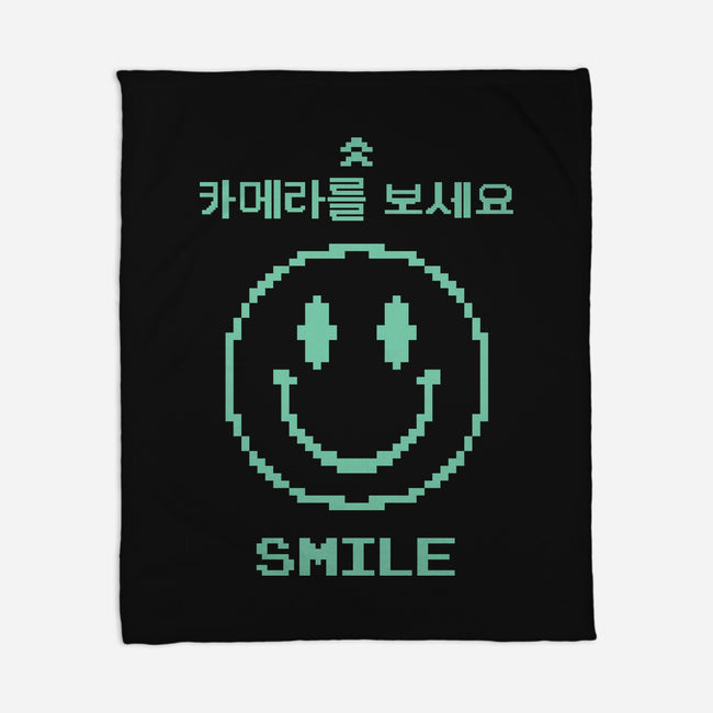 Smile At The Camera-None-Fleece-Blanket-demonigote