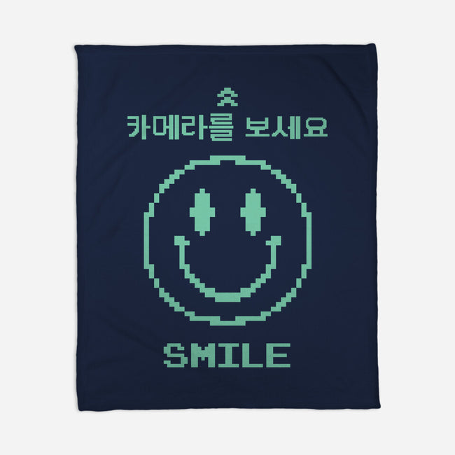 Smile At The Camera-None-Fleece-Blanket-demonigote