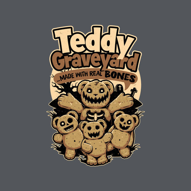 Teddy Graveyard Snack-Womens-V-Neck-Tee-Studio Mootant