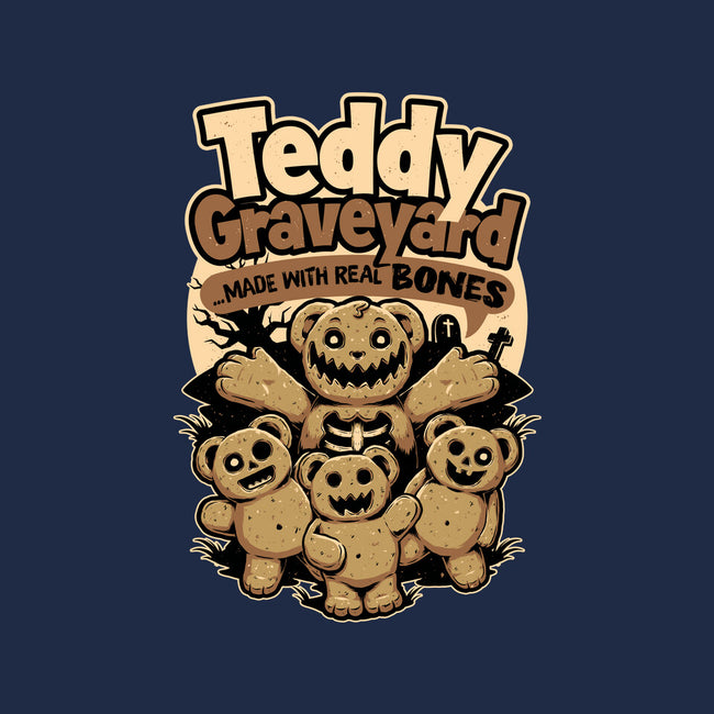 Teddy Graveyard Snack-None-Polyester-Shower Curtain-Studio Mootant