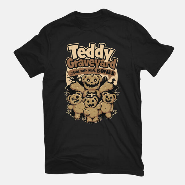 Teddy Graveyard Snack-Mens-Heavyweight-Tee-Studio Mootant