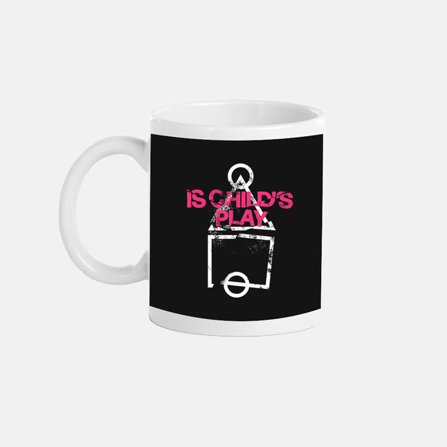 Is Child's Play-None-Mug-Drinkware-demonigote