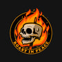 Marshmallow Skull Fire-None-Glossy-Sticker-Studio Mootant