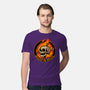 Marshmallow Skull Fire-Mens-Premium-Tee-Studio Mootant