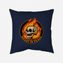 Marshmallow Skull Fire-None-Removable Cover w Insert-Throw Pillow-Studio Mootant