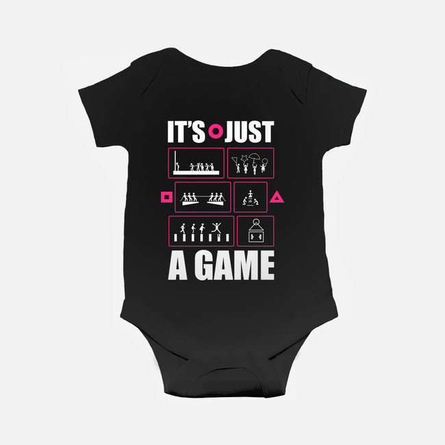 Just A Game-Baby-Basic-Onesie-demonigote