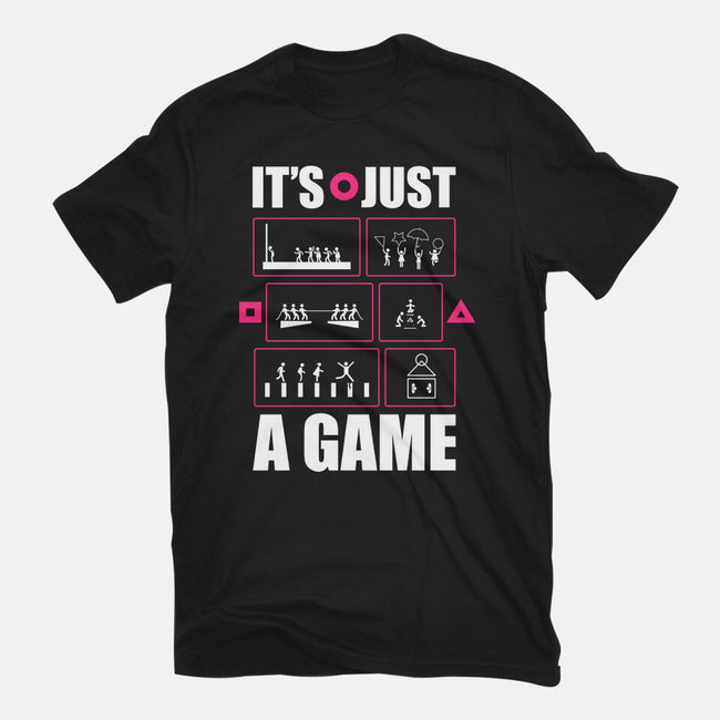 Just A Game-Mens-Basic-Tee-demonigote