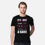 Just A Game-Mens-Premium-Tee-demonigote