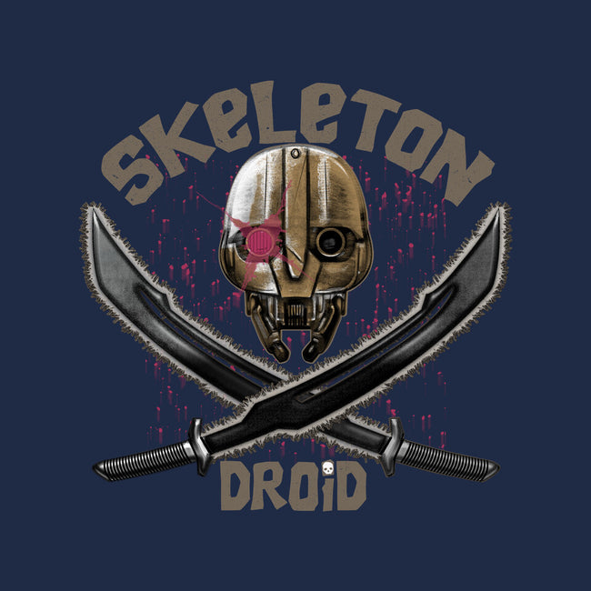 Skeleton Droid-Womens-Basic-Tee-Samuel