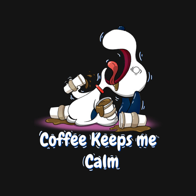 Keeps Me Calm-Womens-Fitted-Tee-MaxoArt