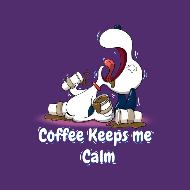 Keeps Me Calm-Womens-Fitted-Tee-MaxoArt