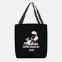 Keeps Me Calm-None-Basic Tote-Bag-MaxoArt