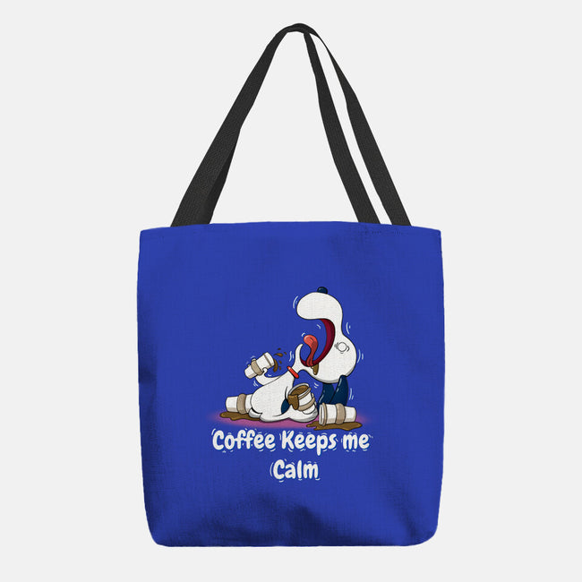 Keeps Me Calm-None-Basic Tote-Bag-MaxoArt