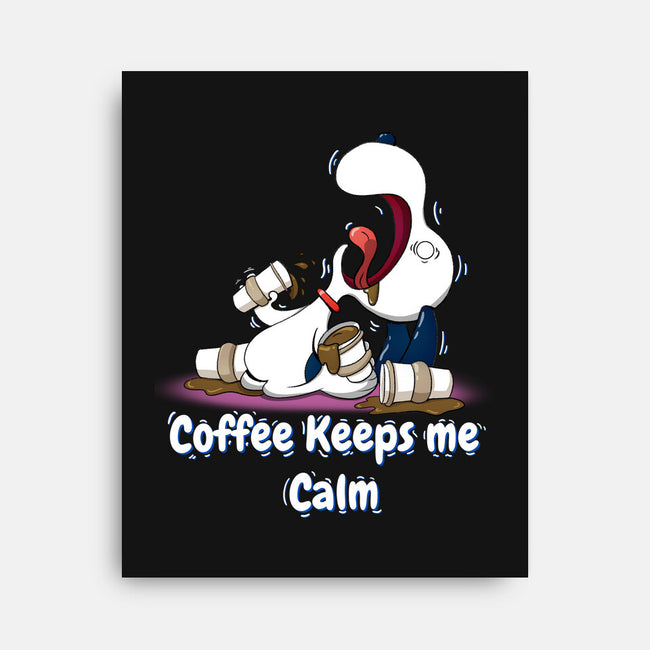 Keeps Me Calm-None-Stretched-Canvas-MaxoArt