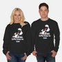 Keeps Me Calm-Unisex-Crew Neck-Sweatshirt-MaxoArt