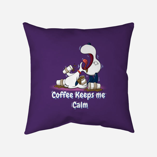 Keeps Me Calm-None-Removable Cover w Insert-Throw Pillow-MaxoArt