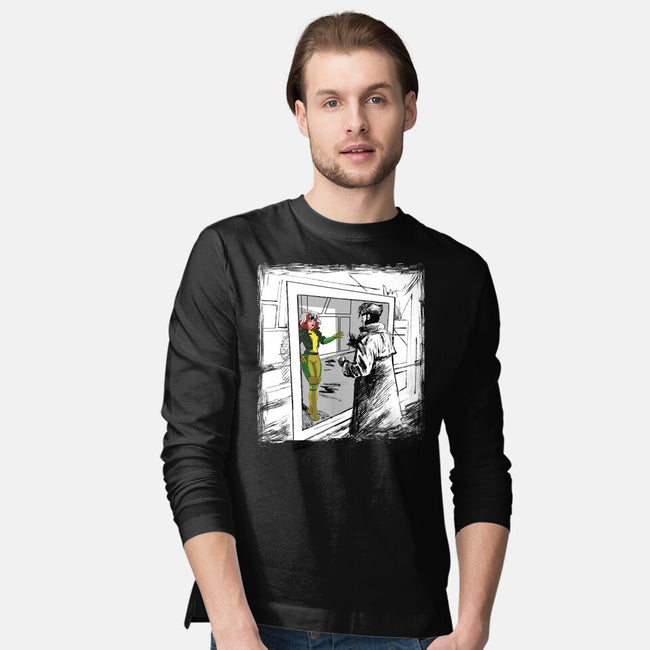 Take On Me Mon Cheri-Mens-Long Sleeved-Tee-zascanauta