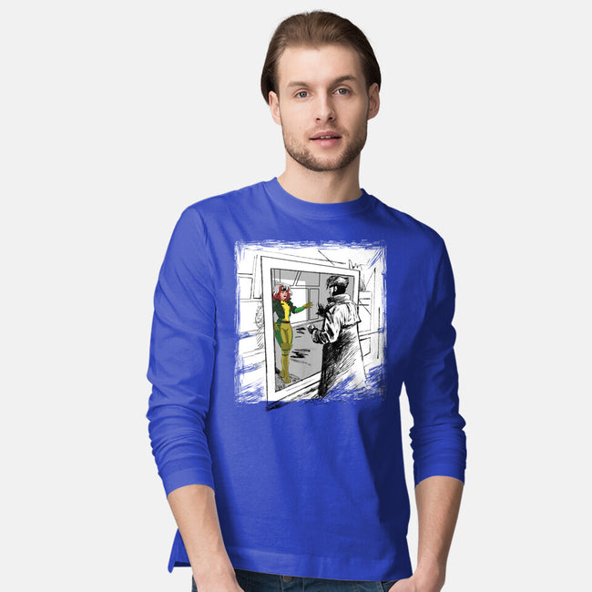 Take On Me Mon Cheri-Mens-Long Sleeved-Tee-zascanauta