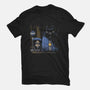 My Neighbor Bat-Womens-Fitted-Tee-Betmac